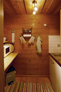 Küche im Ferienhaus - Ferienwohnungen Kiening in Tegernsee